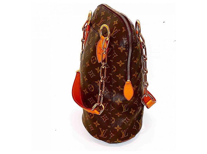 Beverly Louis Vuitton Borsa tote rara LV x Karl Lagerfeld per bambini Marrone - vista 6
