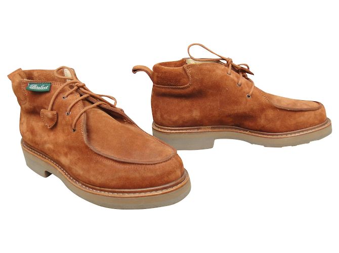 Vintage Stiefel Paraboot p 35,5 neue Bedingung Hellbraun - Ansicht 2