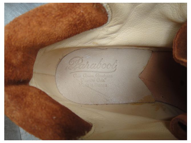 Vintage Stiefel Paraboot p 35,5 neue Bedingung Hellbraun - Ansicht 3