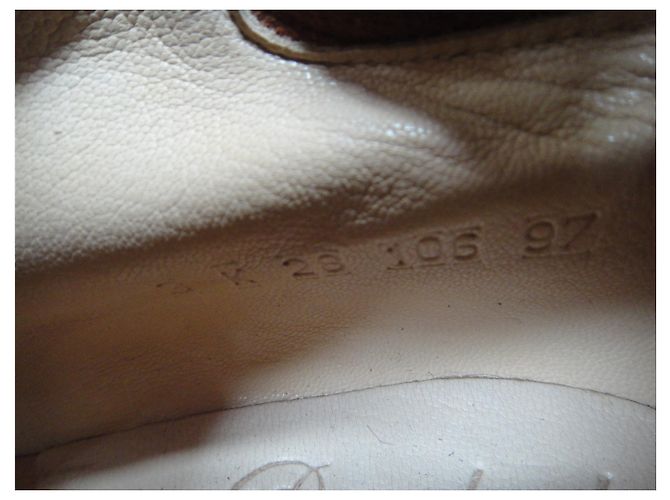 Vintage Stiefel Paraboot p 35,5 neue Bedingung Hellbraun - Ansicht 4