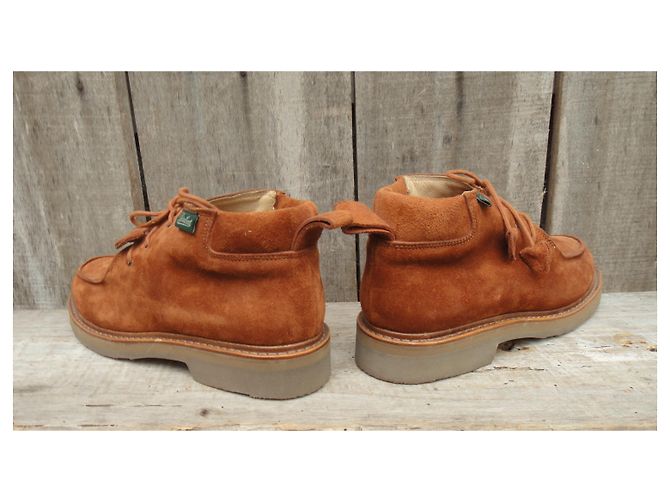 Vintage Stiefel Paraboot p 35,5 neue Bedingung Hellbraun - Ansicht 6