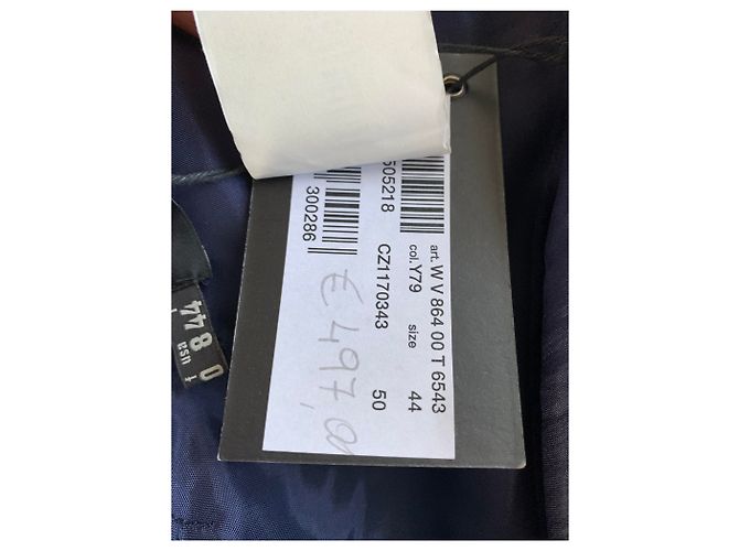 Love Moschino Kleid aus blauer Seide - Ansicht 6