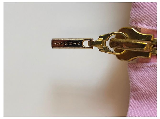 Gonna in cotone rosa Versace - vista 3