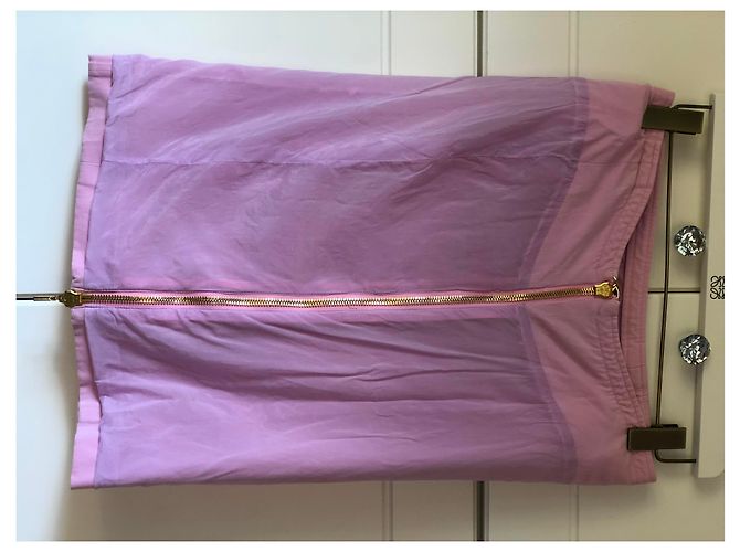 Gonna in cotone rosa Versace - vista 9