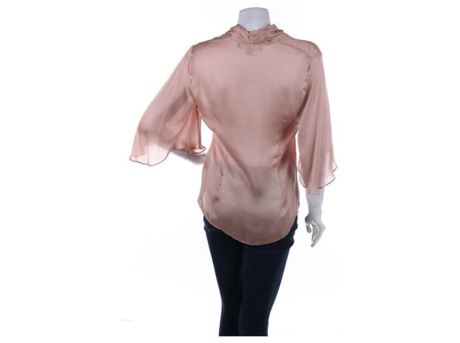 Camicia in seta Ralph Lauren Black Label Rose Ashes - vista 2
