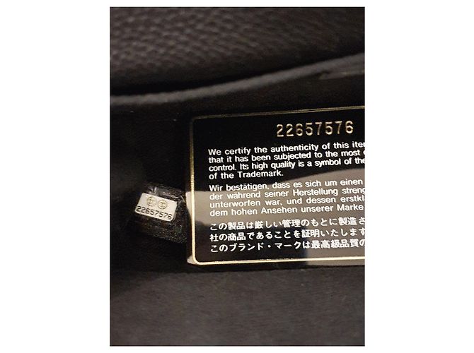 Borsa Chanel per banana chanel / mini bag nuova Nero - vista 10
