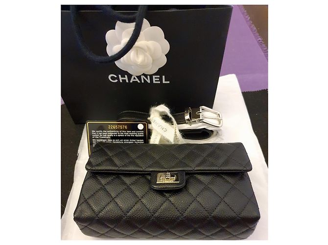 Borsa Chanel per banana chanel / mini bag nuova Nero - vista 3
