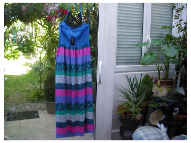Tommy Hilfiger Sommerkleid Polyester Mehrfarbig Mehrfarben - Ansicht 2