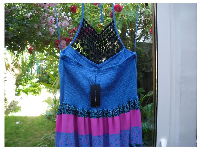 Tommy Hilfiger Sommerkleid Polyester Mehrfarbig Mehrfarben - Ansicht 4