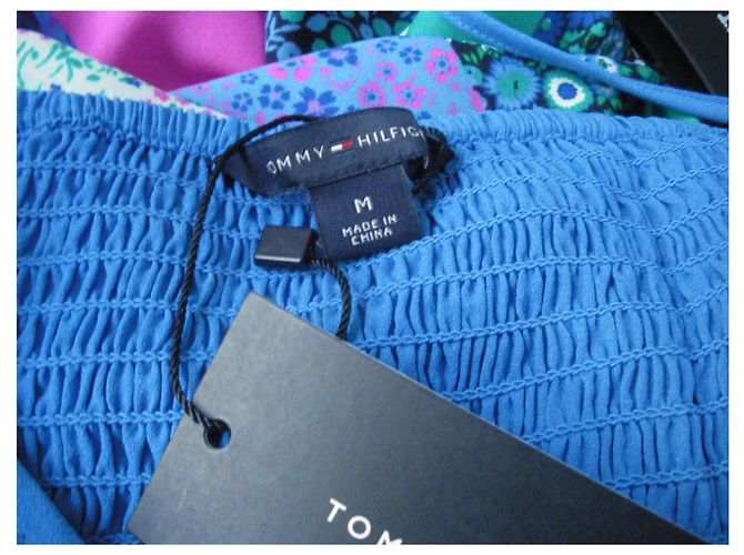Tommy Hilfiger Sommerkleid Polyester Mehrfarbig Mehrfarben - Ansicht 6