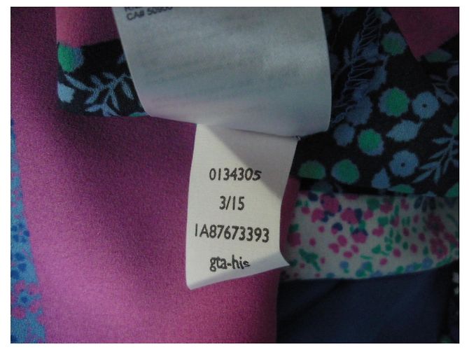 Tommy Hilfiger Sommerkleid Polyester Mehrfarbig Mehrfarben - Ansicht 7