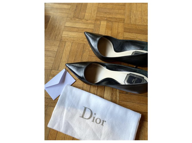 Gucci Dior pompa a punta cherie Nero - vista 4