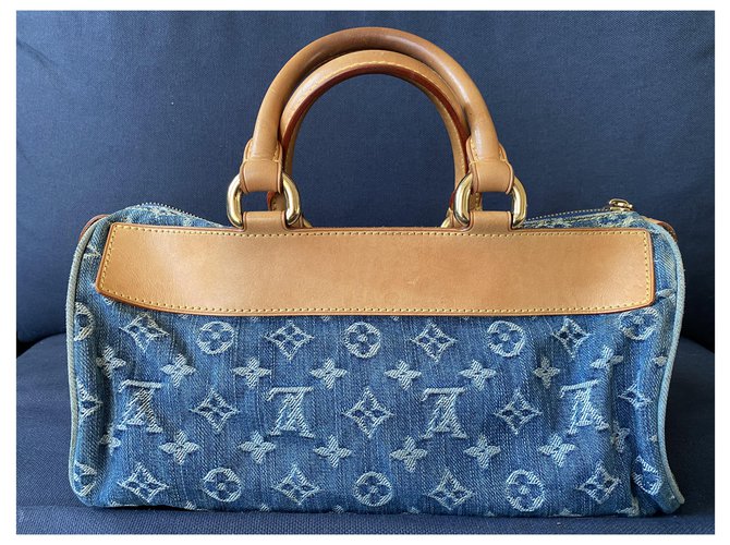 Neo speedy Louis Vuitton Borse Blu - vista 6