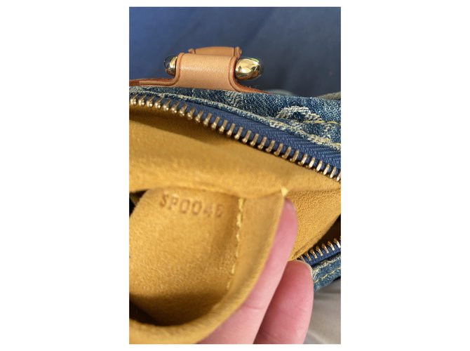 Neo speedy Louis Vuitton Borse Blu - vista 9