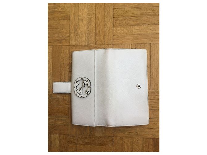 Cartera Gucci en cuero blanco - vista 10