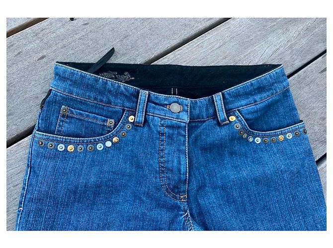 Louis Vuitton Pantalones Azul - vista 4