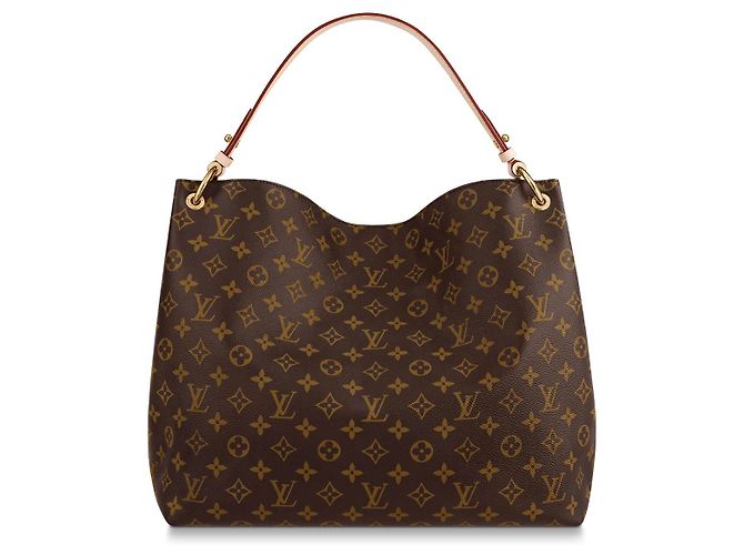 Louis Vuitton LV Graceful MM Marrone - vista 4