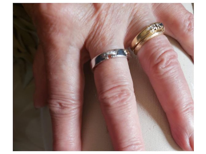 Chaumet Lien Ring aus Weißgold und Diamanten Größe 55 Grau - Ansicht 7