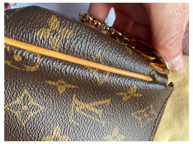 Louis Vuitton POCHETTE EVA Marrone - vista 8