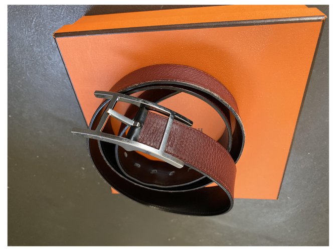 Hermès Quentin Dark red - view 4