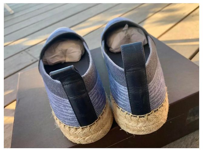 Louis Vuitton Alpercatas Azul - vista 5