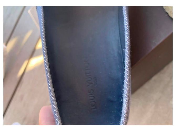 Louis Vuitton Alpercatas Azul - vista 7