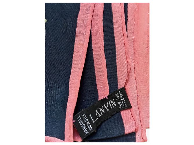 Lanvin Seidenschal mehrfarbig Mehrfarben - Ansicht 3