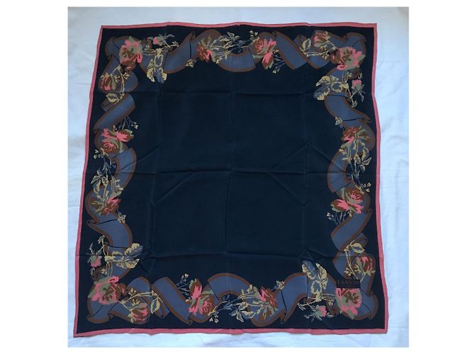 Lanvin Seidenschal mehrfarbig Mehrfarben - Ansicht 5