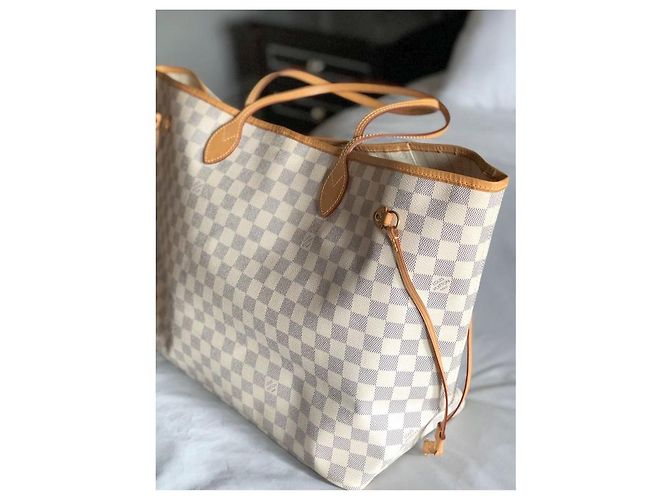 Neverfull Louis Vuitton Handtaschen Beige - Ansicht 5