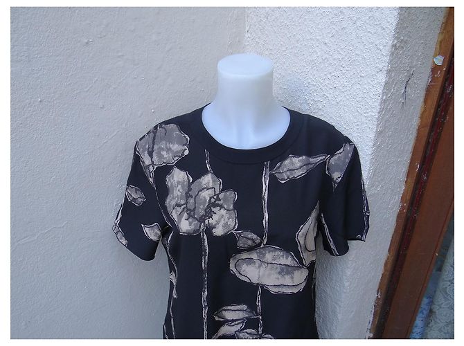 Abito Marc Jacobs in seta nero multicolore - vista 2