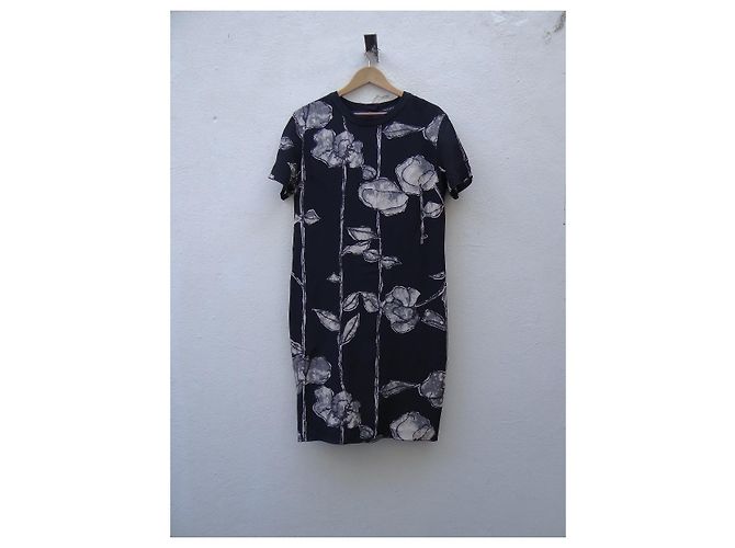 Abito Marc Jacobs in seta nero multicolore - vista 4