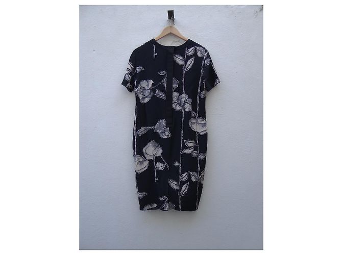 Abito Marc Jacobs in seta nero multicolore - vista 5