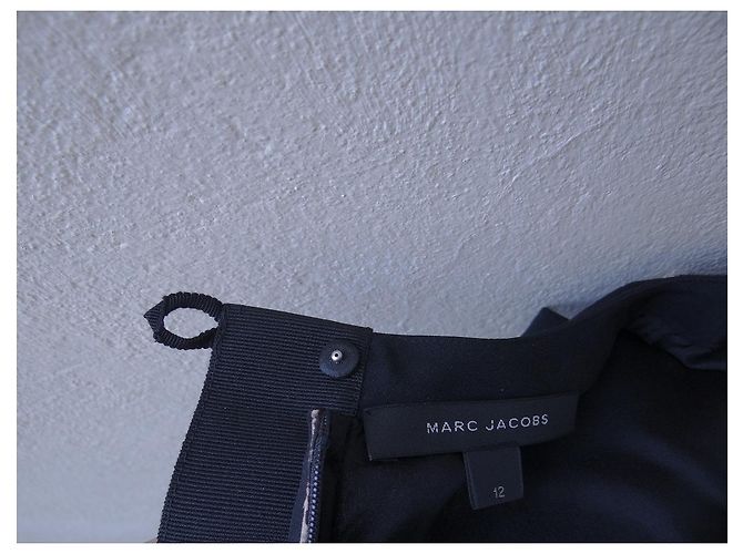 Abito Marc Jacobs in seta nero multicolore - vista 7