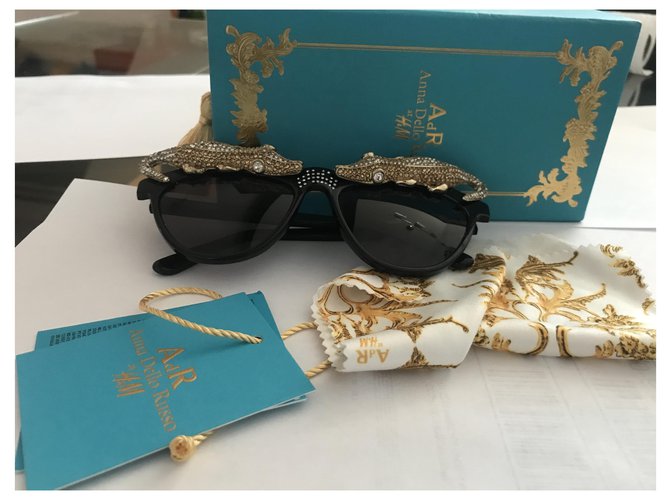 Anna Dello Russo pour H & M Gafas de sol Negro - vista 6