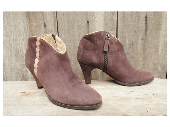Petite Mendigote Botas Petie Mendigote p 36 Castaño - vista 3