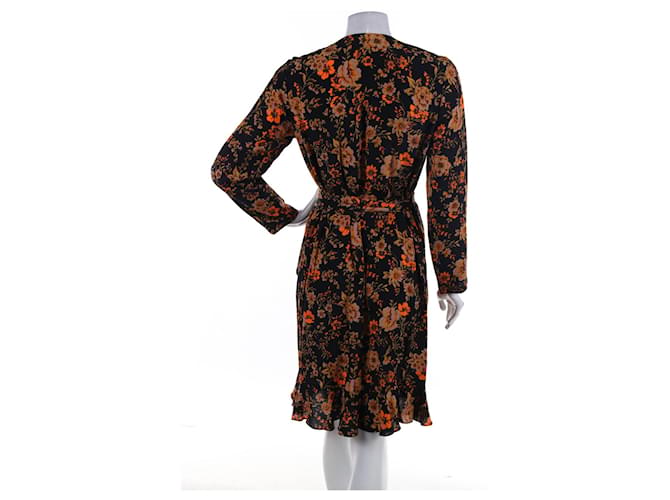 Samsoe & Samsoe Blumenkleid aus Viskose Mehrfarben - Ansicht 2