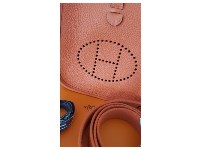 Hermès Evelyne TPM Arancione - vista 3