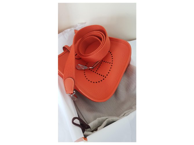 Hermès Evelyne TPM Arancione - vista 5