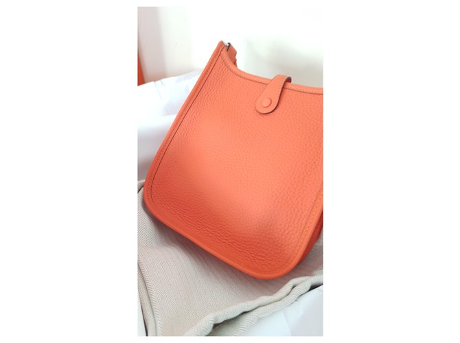 Hermès Evelyne TPM Arancione - vista 6