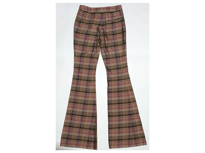 Stella Mc Cartney Stella McCartney Tartanhose aus Rayon Mehrfarben - Ansicht 2