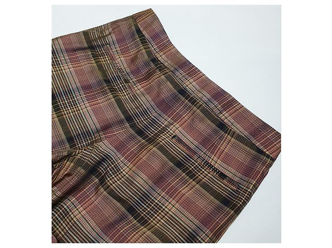 Stella Mc Cartney Stella McCartney Tartanhose aus Rayon Mehrfarben - Ansicht 3