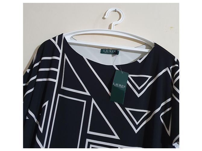 Ralph Lauren Kleid Schwarz Weiß - Ansicht 2