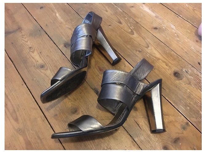 Diane Von Furstenberg Sandali metallici DvF Pava - vista 2