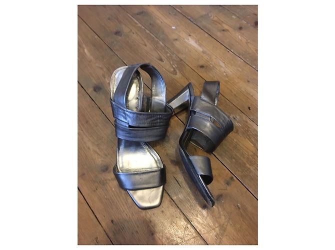 Diane Von Furstenberg Sandali metallici DvF Pava - vista 3
