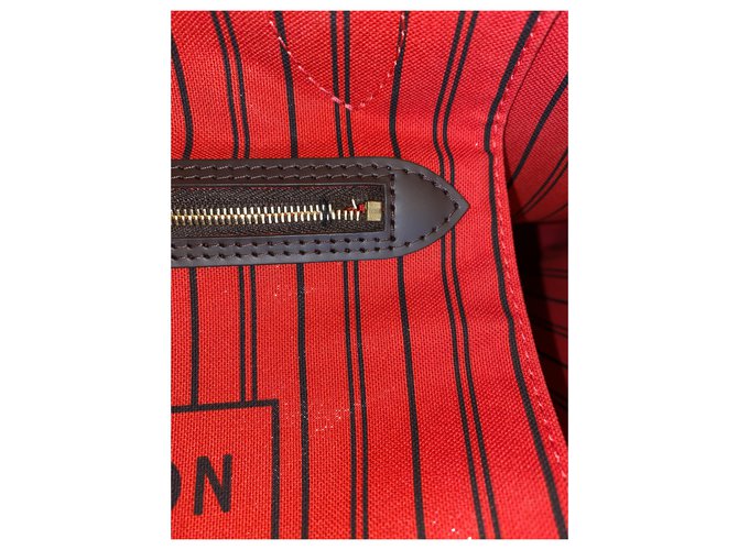 Louis Vuitton neverfull Mm bag Marrone - vista 8