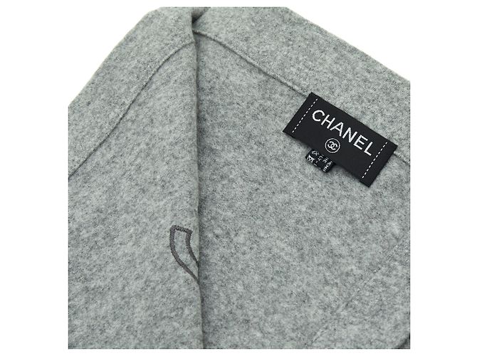 Chanel GREY CASHMERE TRAVEL SET Gris - vue 6