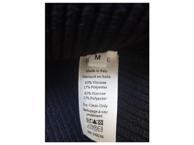 Autre Marque Top Khaite Negro de Viscosa - vista 2
