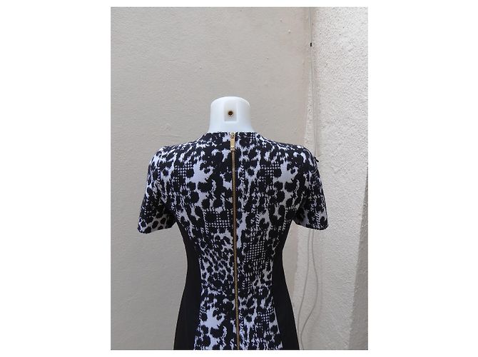 Abito Versace in seta e lana Multicolore - vista 4