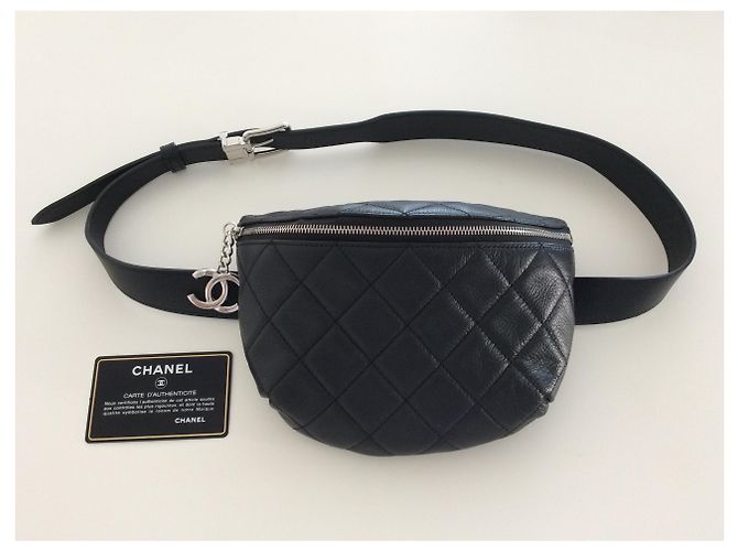 Chanel Riñonera banana Negro - vista 3