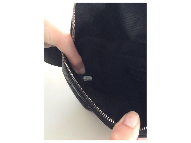 Chanel Riñonera banana Negro - vista 8